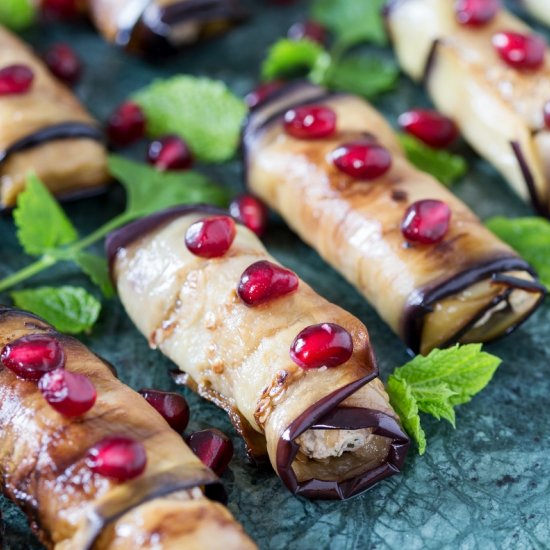 Georgian eggplant rolls