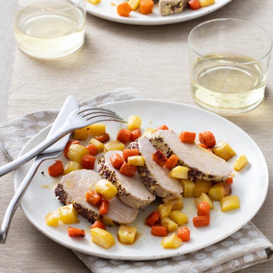 Honey-Mustard Pork Tenderloin