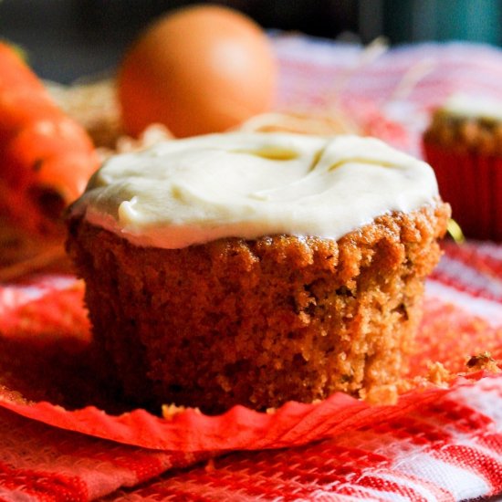 Gluten Free Carrot Cupcakes