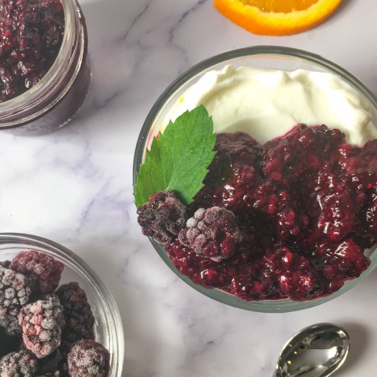 Marionberry Jam Recipe w/o Pectin