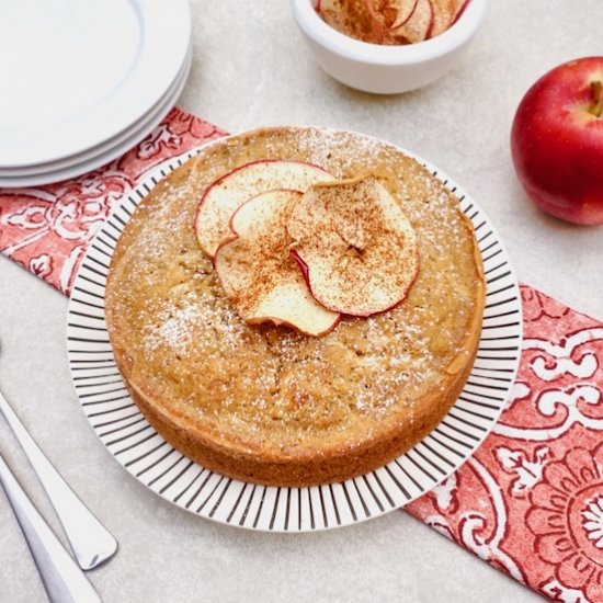 Apple Cinnamon Olive Oil Cake