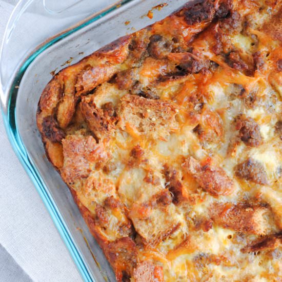 Make Ahead Breakfast Casserole