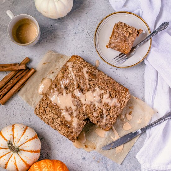 Vegan Pumpkin Coffee Cake