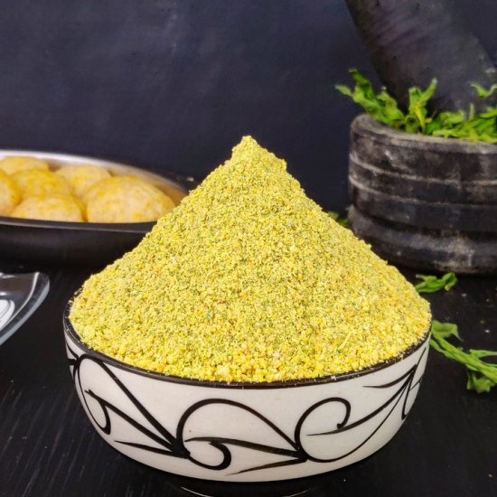 Ponnanganni Keerai Idli Podi Recipe