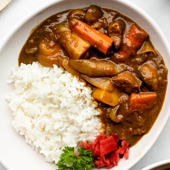 authentic vegan japanese curry