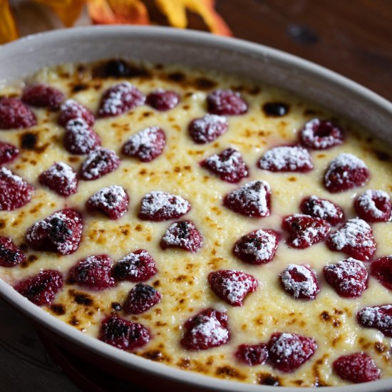 Raspberry Gratin