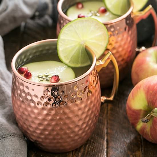 Apple Cider Moscow Mules