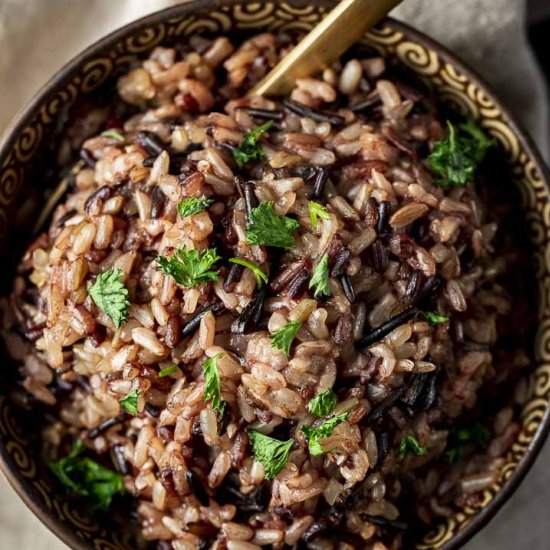 Instant Pot Wild Rice