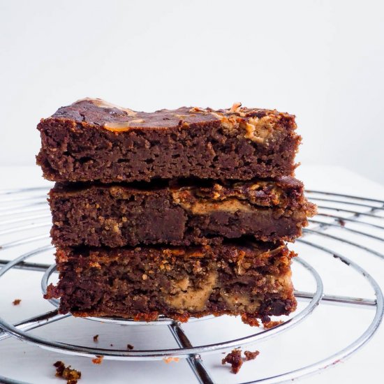 Healthy black beans brownies