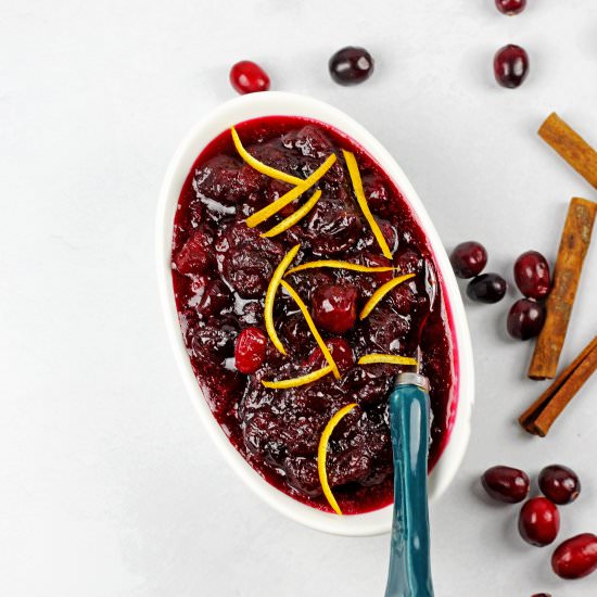 Best Ever Cranberry Sauce