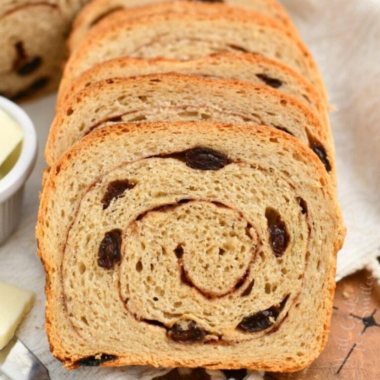 Cinnamon Raisin Bread