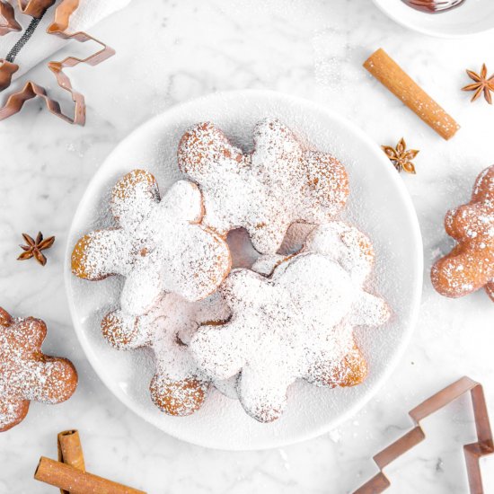 Overnight Gingerbread Beignets