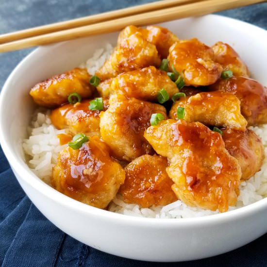 orange chicken