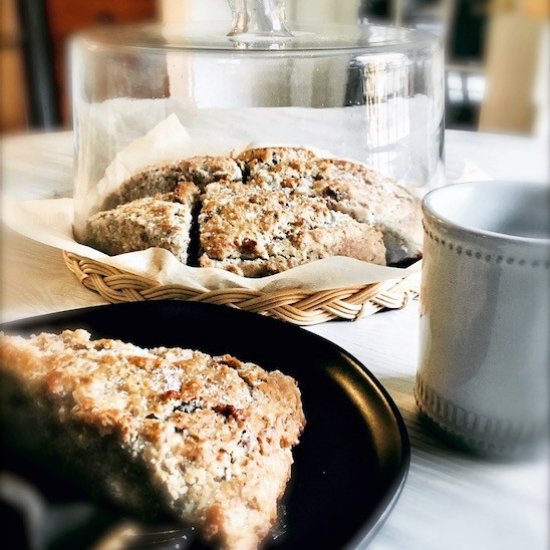 Candied Pecan Scones