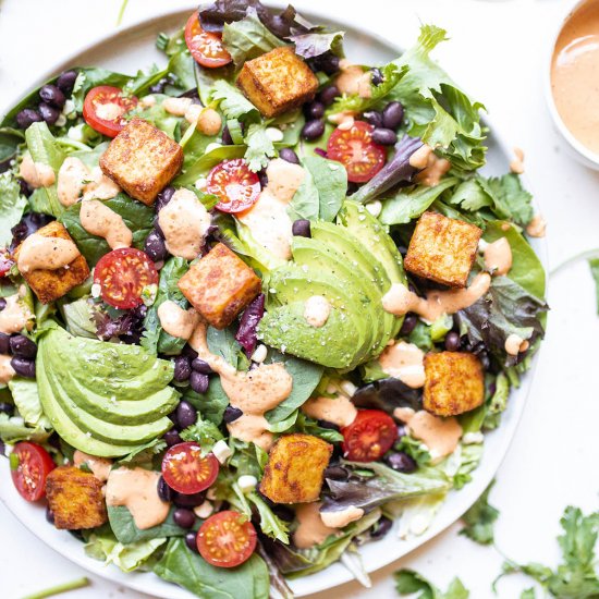 Southwest Tofu Salad