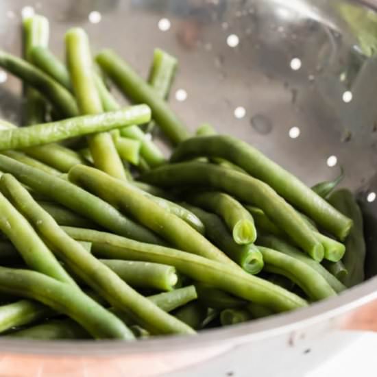 How to Blanch Green Beans