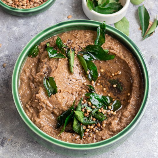 Instant Pot Brown Lentil Mash