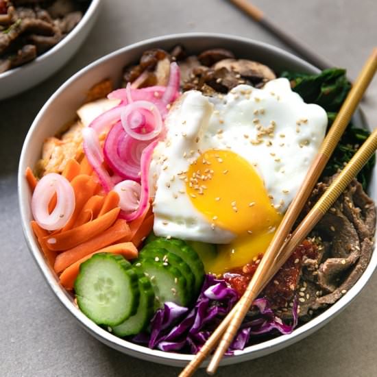 Korean Beef Bibimbap