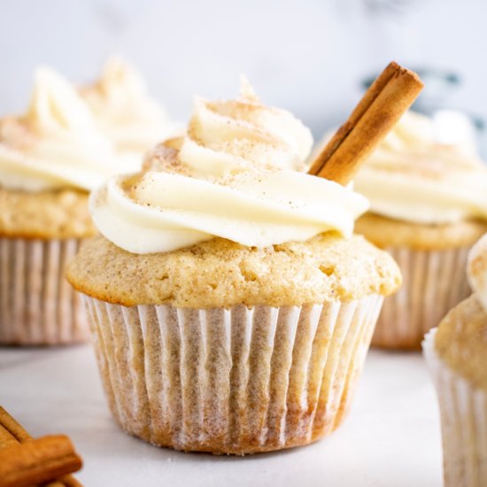 Snickerdoodle Cupcakes