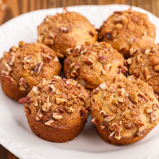 Banana Streusel Muffins