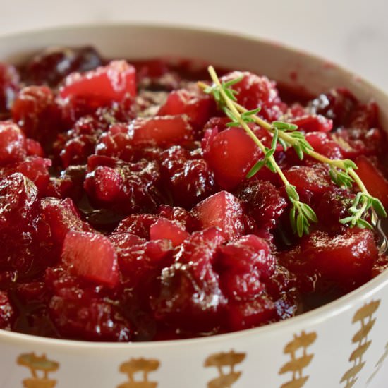 Cranberry Pineapple Sauce