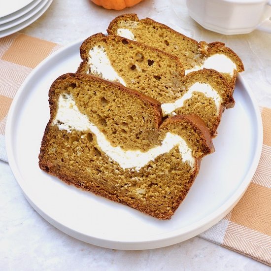 Cream Cheese Pumpkin Bread