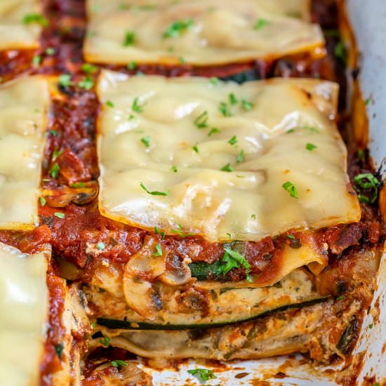 VEGAN ZUCCHINI LASAGNA