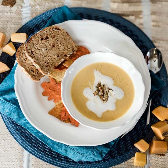 Butternut Squash Soup With Apple