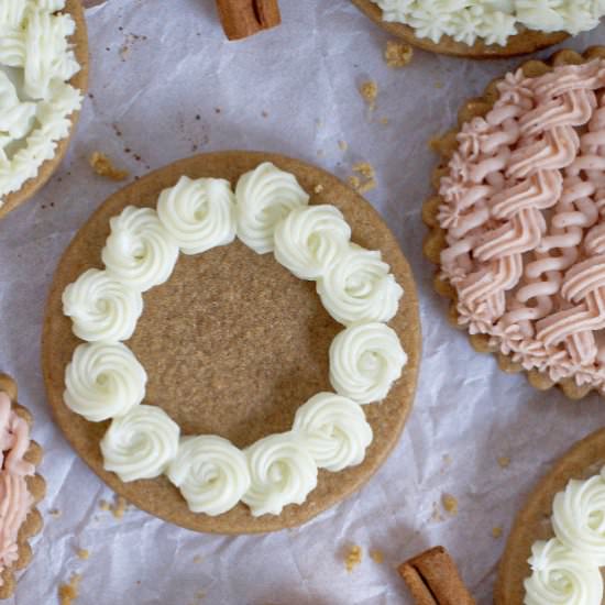 Soft Gingerbread Sugar Cookies