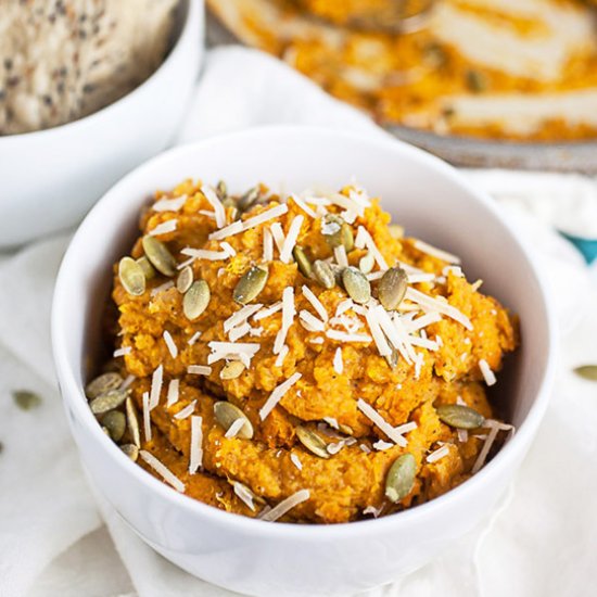 Butternut Squash Parmesan Bean Dip