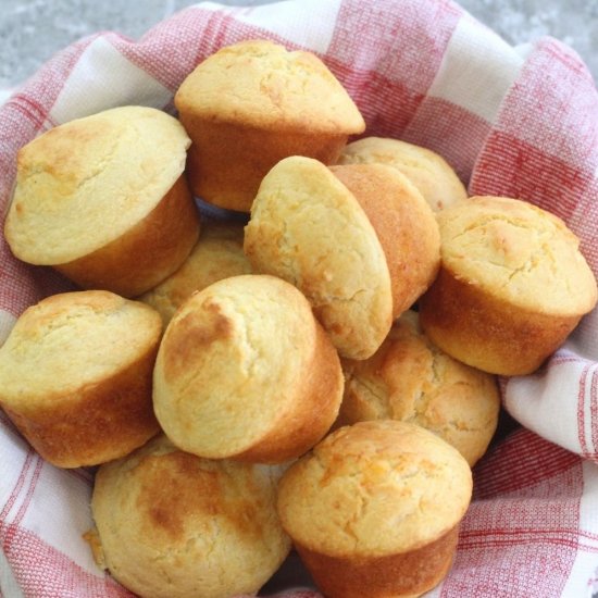 Cheese Cornbread Muffins