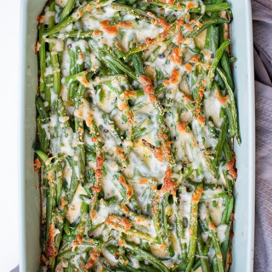 Non-traditional Green Bean Casserol