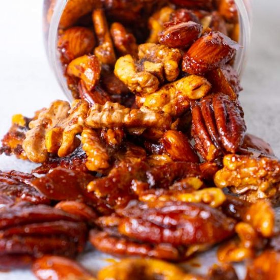 Spiced Nuts recipe (NO SUGAR)