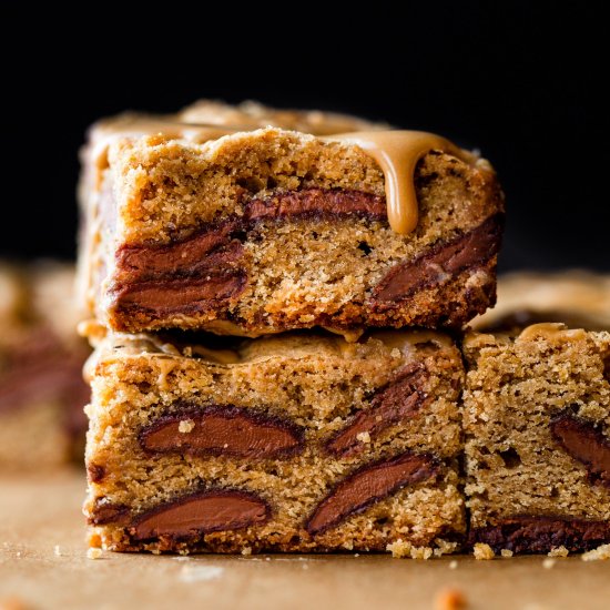 Milk Chocolate Mocha Blondies