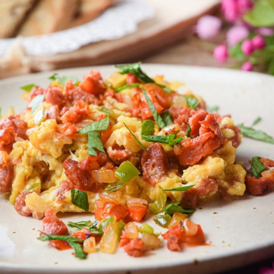 Chorizo and Eggs