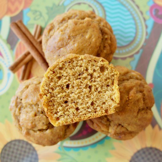 Pumpkin Olive Oil Muffins