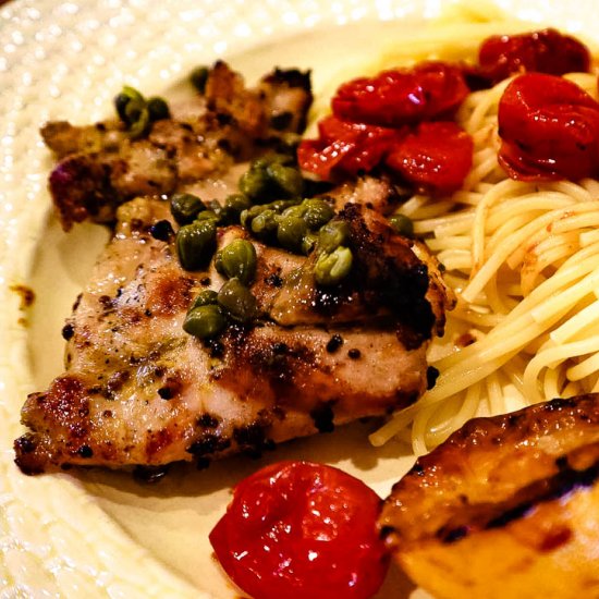 Mediterranean Charred Chicken