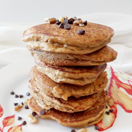 VEGAN PUMPKIN PANCAKES