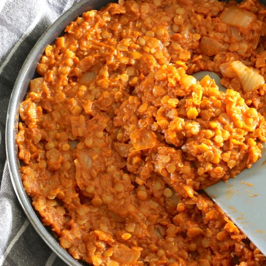 Ethiopian Spicy Red Lentils