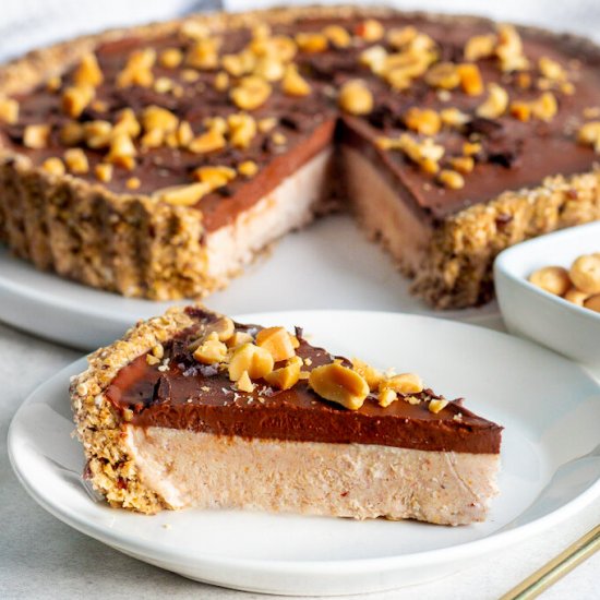 Peanut Butter and Chocolate Tart