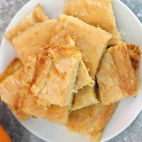 Phyllo Pumpkin Pie (Savory)