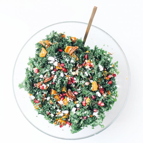 Thanksgiving Kale Salad