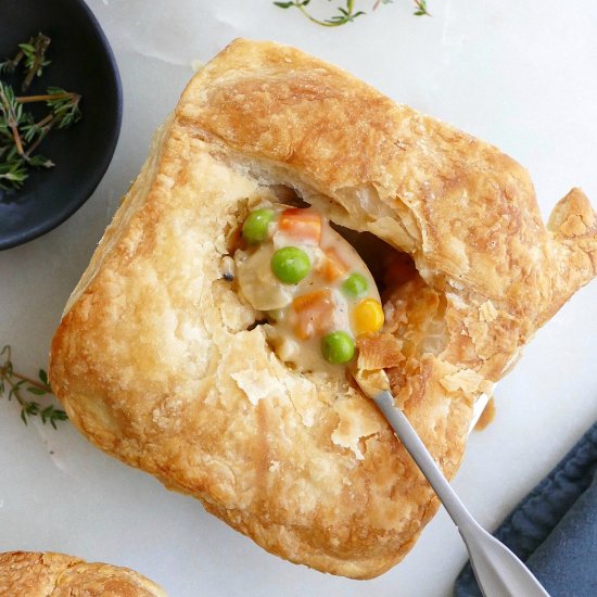 Mini Vegetarian Pot Pies