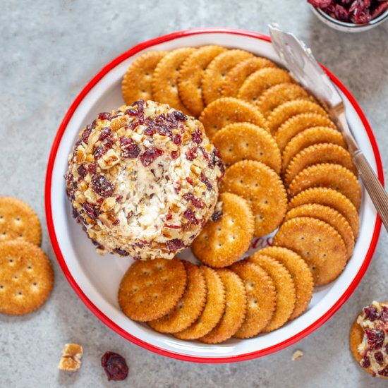 Cranberry Orange Pecan Cheeseball