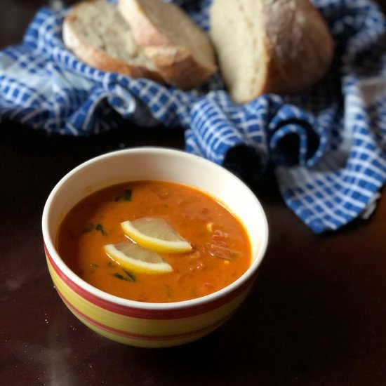 Coconut Curry Lentil Soup