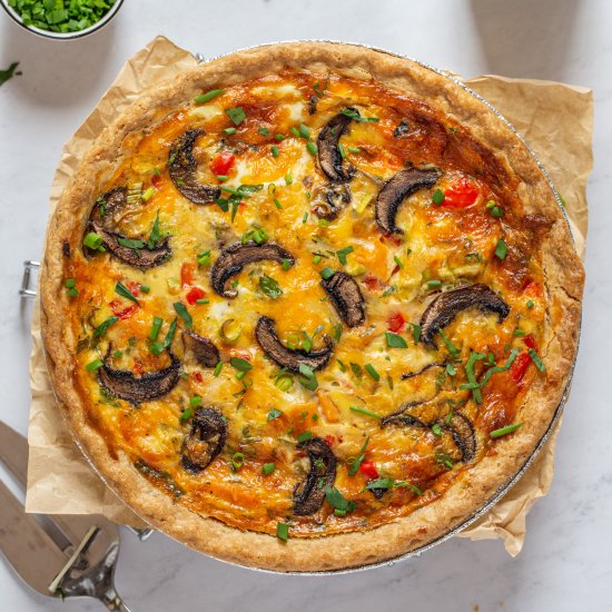 Vegetable Quiche