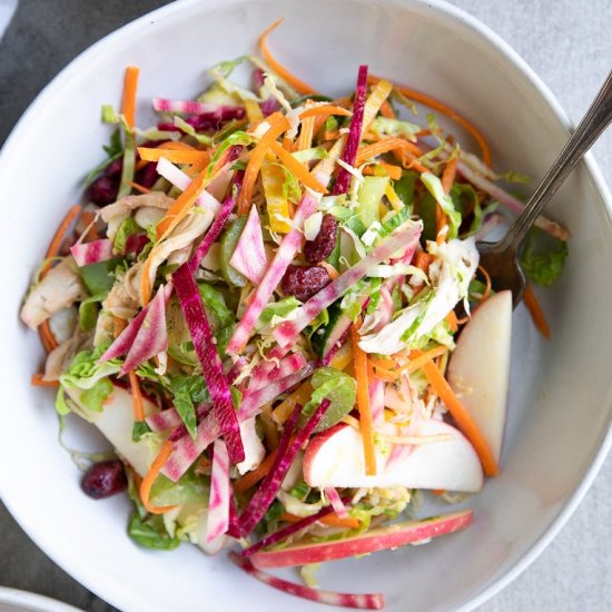 Shredded Brussels Sprout Salad