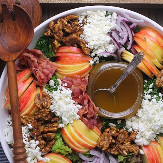 Loaded Fall Harvest Salad w Balsami