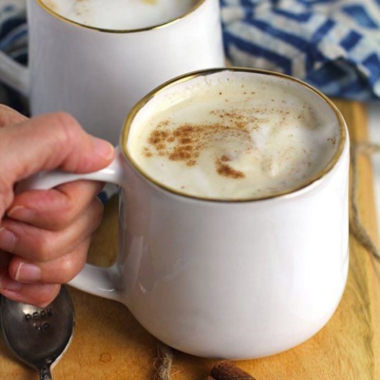 Homemade Pumpkin Spice Lattes