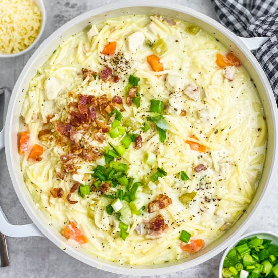 Creamy Chicken Noodle Soup